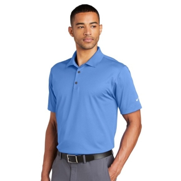 Nike Golf Dri-Fit polo shirt blue size medium - Picture 1 of 7